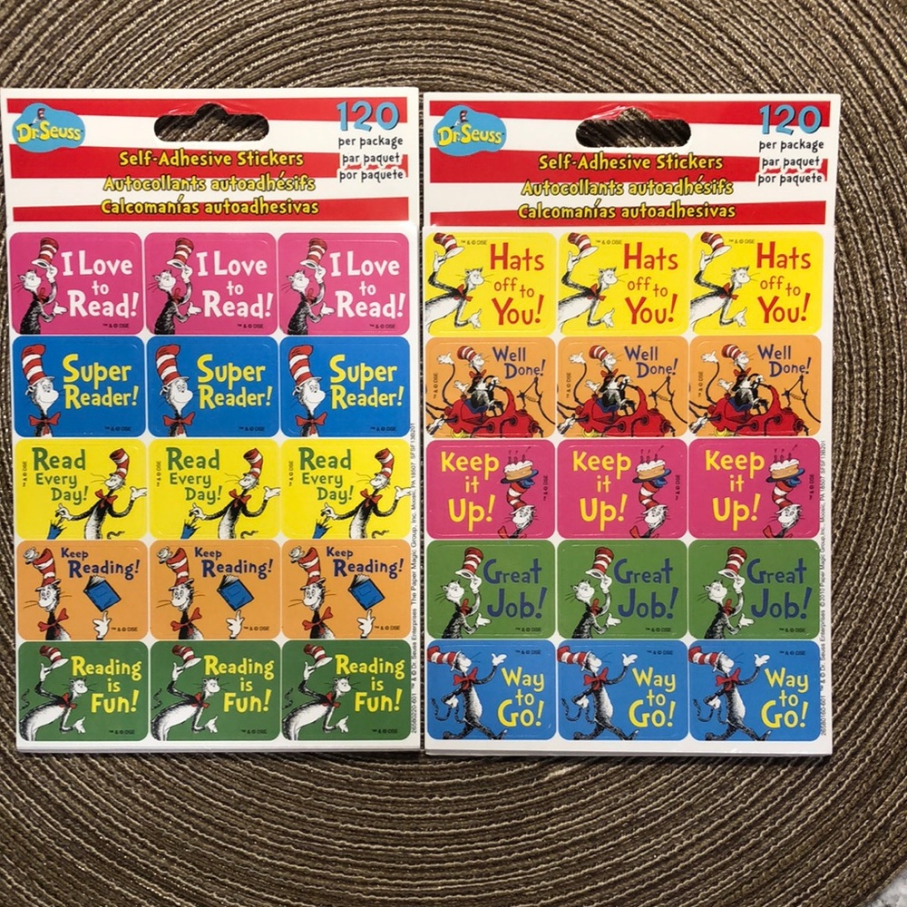 Dr. Seuss Stickers
